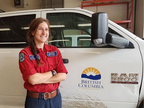 Jess Oundjian serves on an Initial Attack Crew in Kamloops for the B.C. Wildfire Service.