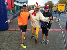 It's one of the best family fun runs in Vancouver and the Granville Island Turkey Trot has always made Thanksgiving weekend better for the less fortunate. There are a lot of "strange birds" running the 10K, which is what makes the annual all-feather race great.