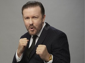 Ricky Gervais has announced a Vancouver stop on his worldwide Humanity tour.