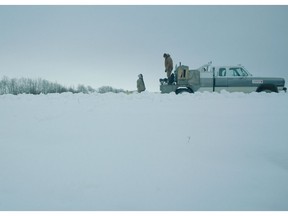 A scene from the new Ana Valine film, Once There Was a Winter.