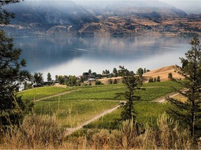 Painted Rock Estate Winery near Penticton.