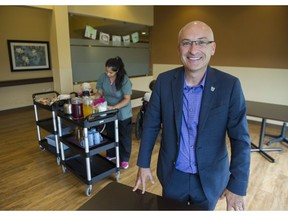 Daniel Fontaine, CEO of the B.C. Care Providers Association, at the Chartwell Carlton Care Residence in Burnaby on Sept. 22.