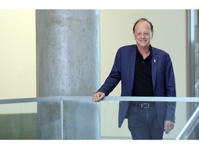 Ron Burnett, president of Emily Carr University of Art + Design, in the new $122.6 million campus building designed by Diamond Schmitt.
