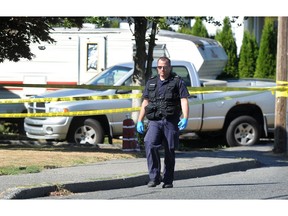 RCMP on scene of a targeted shooting which left one man dead.