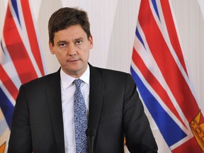 Attorney General David Eby talks about actions taken to address problems with ICBC including an announcement of increases to the basic and optional rates in Vancouver, BC., September 5, 2017.