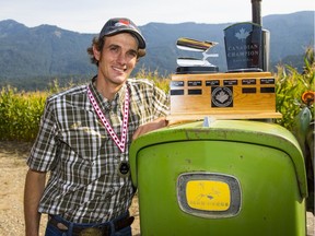 Chilliwack dairy farmer Francis Sache won the Canadian Plowing Championship in Ontario earlier this month and will head to Germany for the world competition next year.