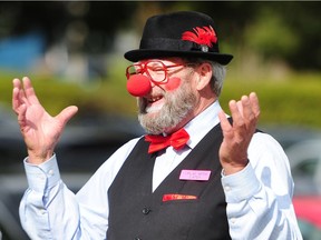 Dilly the Clown says a balloon ban in Vancouver parks is no laughing matter.