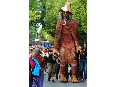 Tens of thousands of people take to the streets as The City of Vancouver, Reconciliation Canada, the Government of Canada and Vancouver Board of Parks and Recreation host the second annual Walk for Reconciliation in Vancouver, BC., September 24, 2017.