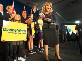 Dianne Watts announced Sunday she'll run for leader of the B.C. Liberal Party.