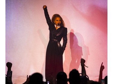 Janet Jackson performs her State of the World Tour at Rogers Arena on September 26 2017.