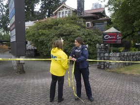 Police investigate early-morning murder in Burnaby.