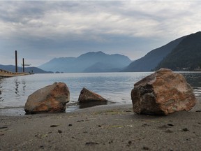 Harrison Lake is the scene of a recent drowning  in   Harrison Hotsprings.