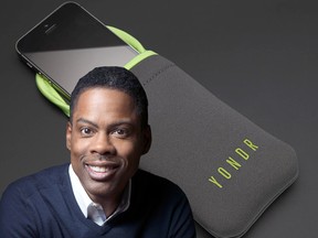 Fans at Thursday's Chris Rock show at UBC's Thunderbird Arena will have to lock their smartphones away in this Yondr  pouch.