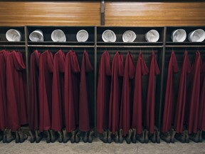 Costumes for Hulu's hit drama The Handmaid's Tale.