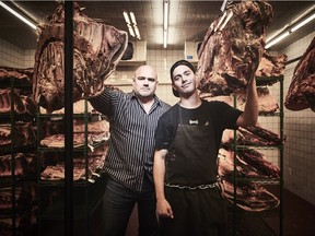 The meat case at Two Rivers Meat – The Shop in North Vancouver.