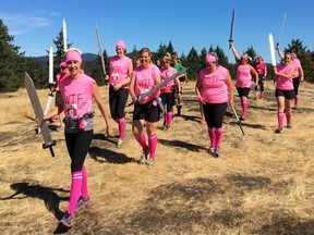 The popular Woman2Warrior Challenge attracted more than 200 entries in Victoria last month. The fun-filled obstacle event will be held at Swangard Stadium in Burnaby later this month and registration is now open.