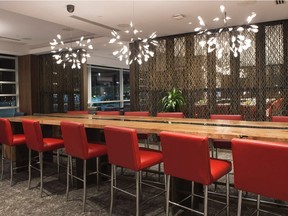 Air Canada's new Maple Leaf Lounge in the international area of Vancouver International Airport. [PNG Merlin Archive]
Air Canada, PNG