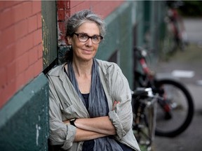Kathleen Winter, award-winning Montreal writer, has a new novel, Lost in September. Winter is seen in the Plateau district of Montreal on Monday September 18, 2017.