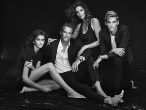 Cindy Crawford has been an OMEGA ambassador for 22 years. She was joined at Paris Fashion Week by her husband Rande Gerber and their children Kaia and Presley. Kaia and Presley Gerber have also recently become OMEGA ambassadors.