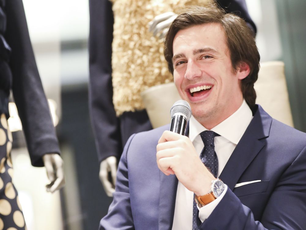 Glory Sports Celebrates with Hugo Boss and Athlete, Luke Willson