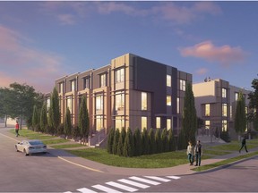 An artist's rendering of Evolv35, a project from Guildford Brook Estates Developments in North Vancouver. [PNG Merlin Archive]
PNG