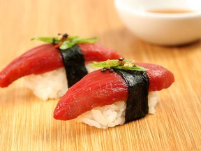 Is that raw tuna or tomato? Ahimi was designed to be a plant-based stand-in for ahi.