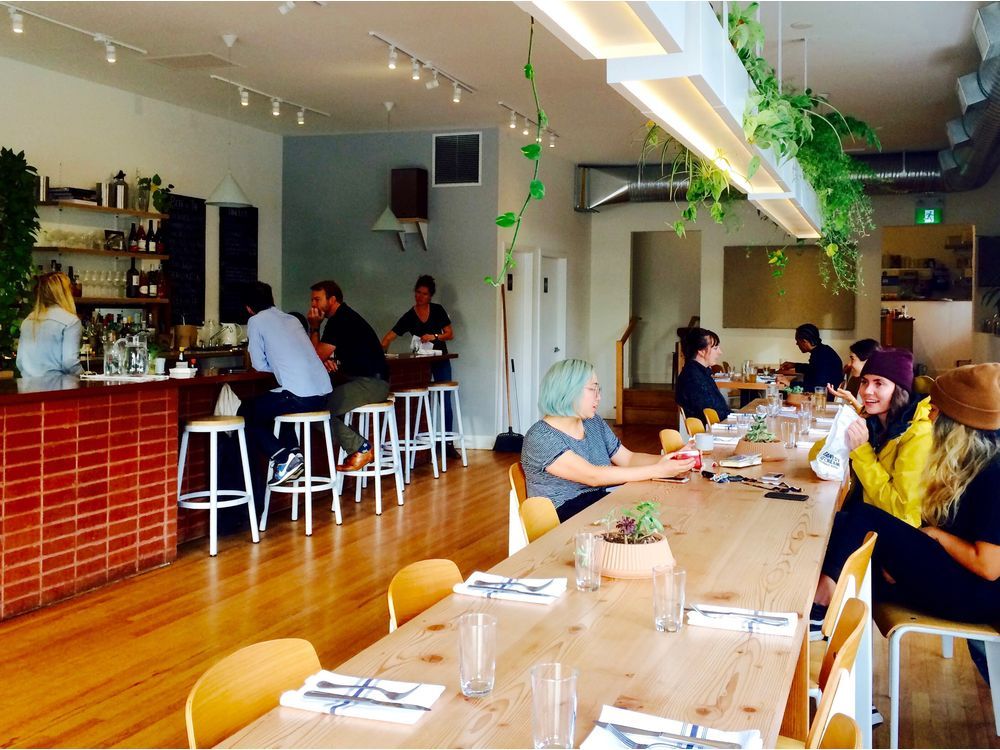 Bows and Arrows, first a coffee bar, now a restaurant with notable chef