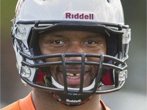 Rolly Lumbala's most memorable game was the 2011 Grey Cup, when the B.C. Lions defeated the Winnipeg Blue Bombers at B.C. Place Stadium