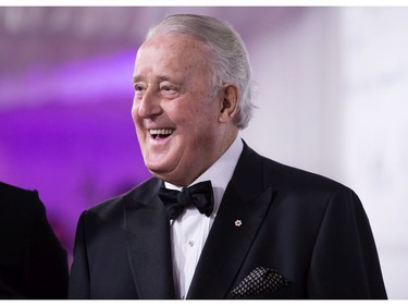 Brian Mulroney

Former prime minister Brian Mulroney arrives for the David Foster Foundation 30th Anniversary Miracle Gala, in Vancouver, B.C., on Saturday October 21, 2017. THE CANADIAN PRESS/Darryl Dyck ORG XMIT: VCRD105
DARRYL DYCK,