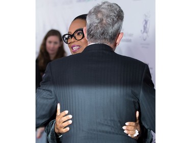 Oprah Winfrey, David Foster

Oprah Winfrey and David Foster arrive for the David Foster Foundation 30th Anniversary Miracle Gala, in Vancouver, B.C., on Saturday October 21, 2017. THE CANADIAN PRESS/Darryl Dyck ORG XMIT: VCRD112
DARRYL DYCK,