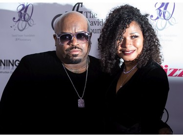 Cee Lo Green, Shani James

Cee Lo Green and Shani James arrive for the David Foster Foundation 30th Anniversary Miracle Gala, in Vancouver, B.C., on Saturday October 21, 2017. THE CANADIAN PRESS/Darryl Dyck ORG XMIT: VCRD115
DARRYL DYCK,