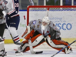 Todd Scott turned in a strong effort for the Vancouver Giants in their Saturday loss to the Tri-City Americans. Vancouver was wearing special Don Cherry themed jerseys. The jerseys are available via auction at vancouvergiants.com, with proceeds going to the Kidney Foundation of Canada.