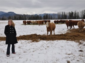 B.C. Agriculture Minister Lana Popham was accused of intimidation on Monday for her handling of a letter to a fish farm.