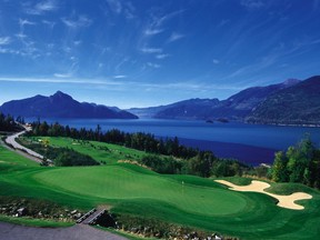 The 9th hole at Furry Creek Golf Course, which has been sold to Fine Peace Holdings.