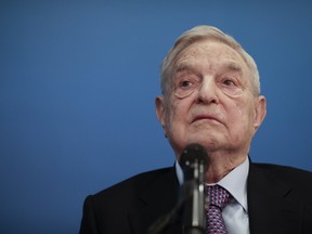 George Soros, billionaire and founder of Soros Fund Management LLC.