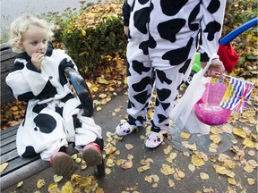 According to a new Angus Reid survey, 75 per cent of Canadians (77 of British Columbians) plan to take their kids trick or treating this year.