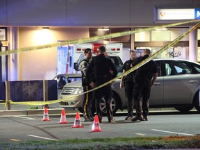 Abbotsford Police are investigating after shots were fired in the area of Townshipline and Bradner Roads. At least one vehicle was involved in the gunfire. One man with an apparent gunshot wound entered the emergency department of Mission Hospital around the same time.