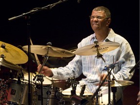 Jack De Johnette of the Jack De Johnette Group plays at Place des Arts' Jean Duceppe theatre as part of the Montreal International Jazz Festival Friday, July 2, 2010.