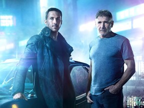 Ryan Gosling (left) and Harrison Ford star in Blade runner 2049.