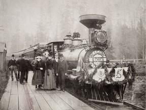 Lord Stanley and his party arrive in October 1889 for his historic trip to Vancouver.