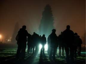 Mountain View Cemetery at night is a highlight of the Haunted Trolley Tour.