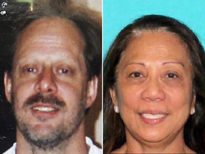 Las Vegas gunman Stephen Paddock and his girlfriend Marilou Danley.
