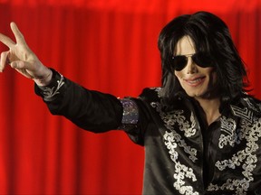 In this March 5, 2009, file photo, Michael Jackson appears at an event to announce a series of concerts in London.