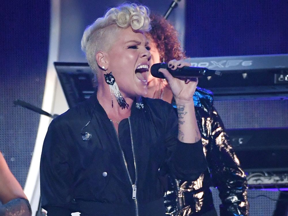 Concert announcement Pop star Pink coming to Vancouver's Rogers Arena