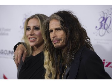 Vancouver, BC: OCTOBER 21, 2017 -- Steven Tyler on the red carpet at the David Foster Foundation 30th Anniversary Miracle Gale and Concert, at Rogers Arena in Vancouver, BC Saturday, October 21, 2017.  (Photo by Jason Payne/ PNG) (For story by reporter) ORG XMIT: davidfosterredcarpet [PNG Merlin Archive]

VANCOUVER OUT
Jason Payne, PNG