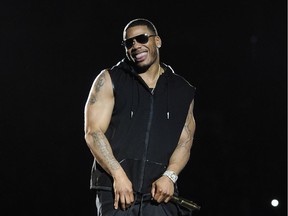 Rapper Nelly at Rogers Arena in Vancouver on May 5, 2015.