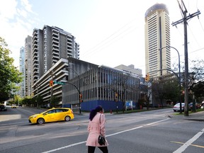 The 1400-block Alberni Street, which will soon be home to the world's tallest passive-house project.