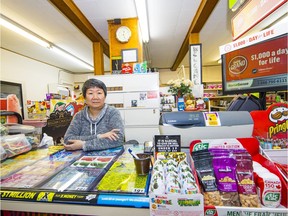 VANCOUVER, B.C.: Oct. 19, 2017 — Emma Ng, owner of Cardero Grocery store at 1078 Cardero St., is moving on and closing her shop at month's end after the building was recently sold.