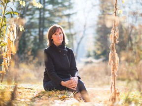 Author Lorinda Stewart in Krestova, near Nelson, B.C. on Friday, October 27, 2017. Stewart is the mother of Amanda Lindhout, a woman held hostage in Somalia for 460 days.