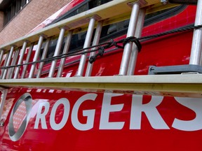 Rogers’ profit is 91 cents a share, compared with 43 cents in the same quarter a year ago.